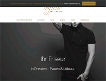 Tablet Screenshot of coiffeur-blickfang.de
